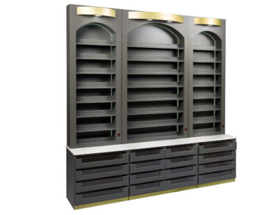 Imperial Grey Nail Polish Rack